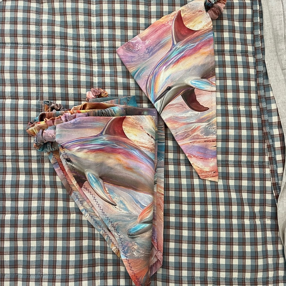 Dolphin Headscarf